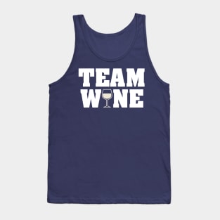 Team Wine (White) Tank Top